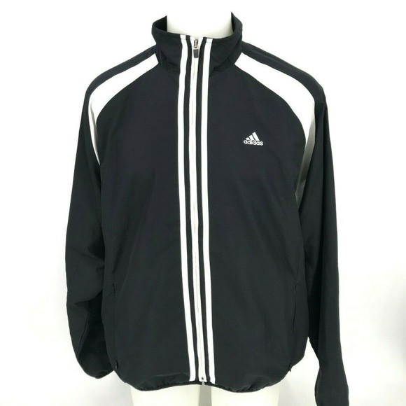 adidas Other - ADIDAS Men Vintage jacket 3 Stripe Sz M I24
